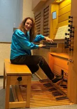 Clotilde_Orgel_8a_Homepage (Foto: Judith Thiesson): Organistin Clotilde Rusch